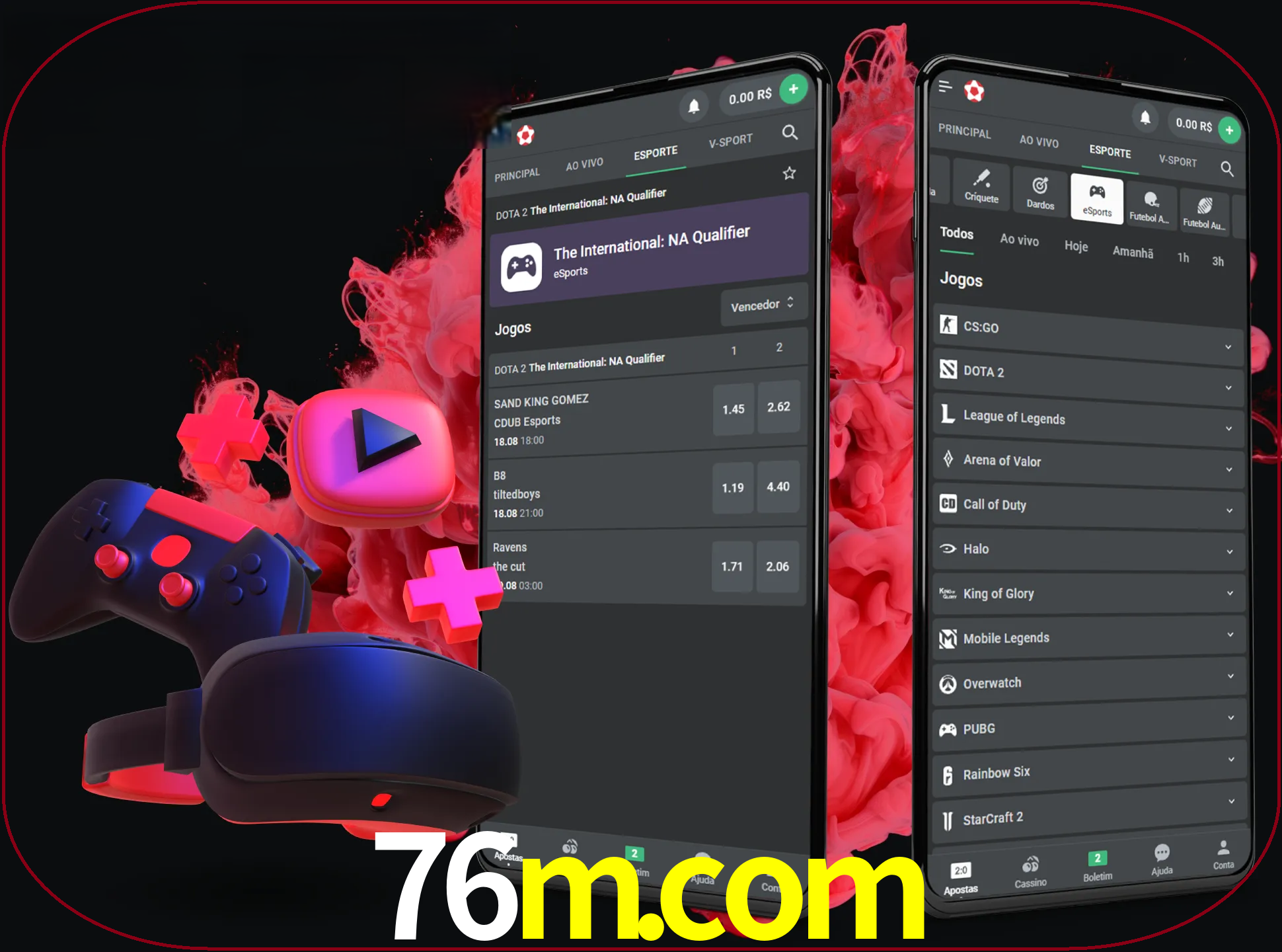 Para ter a aplicação móvel 76M no seu smartphone, basta descarregar o ficheiro apk e seguir as instruções.