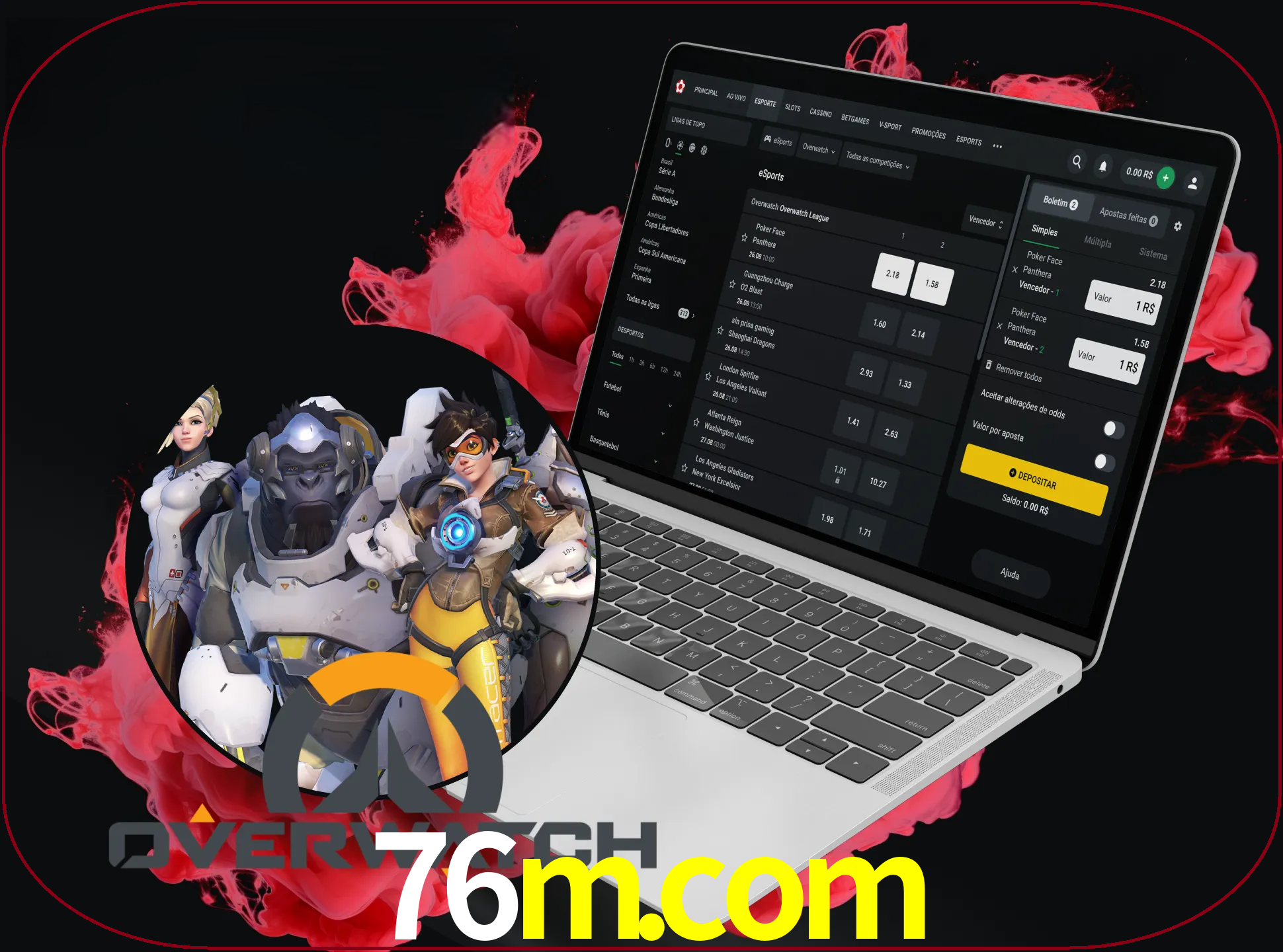 Os fãs deste fantástico jogo apreciarão a abundância de jogos e podem também ganhar dinheiro real apostando no 76M.