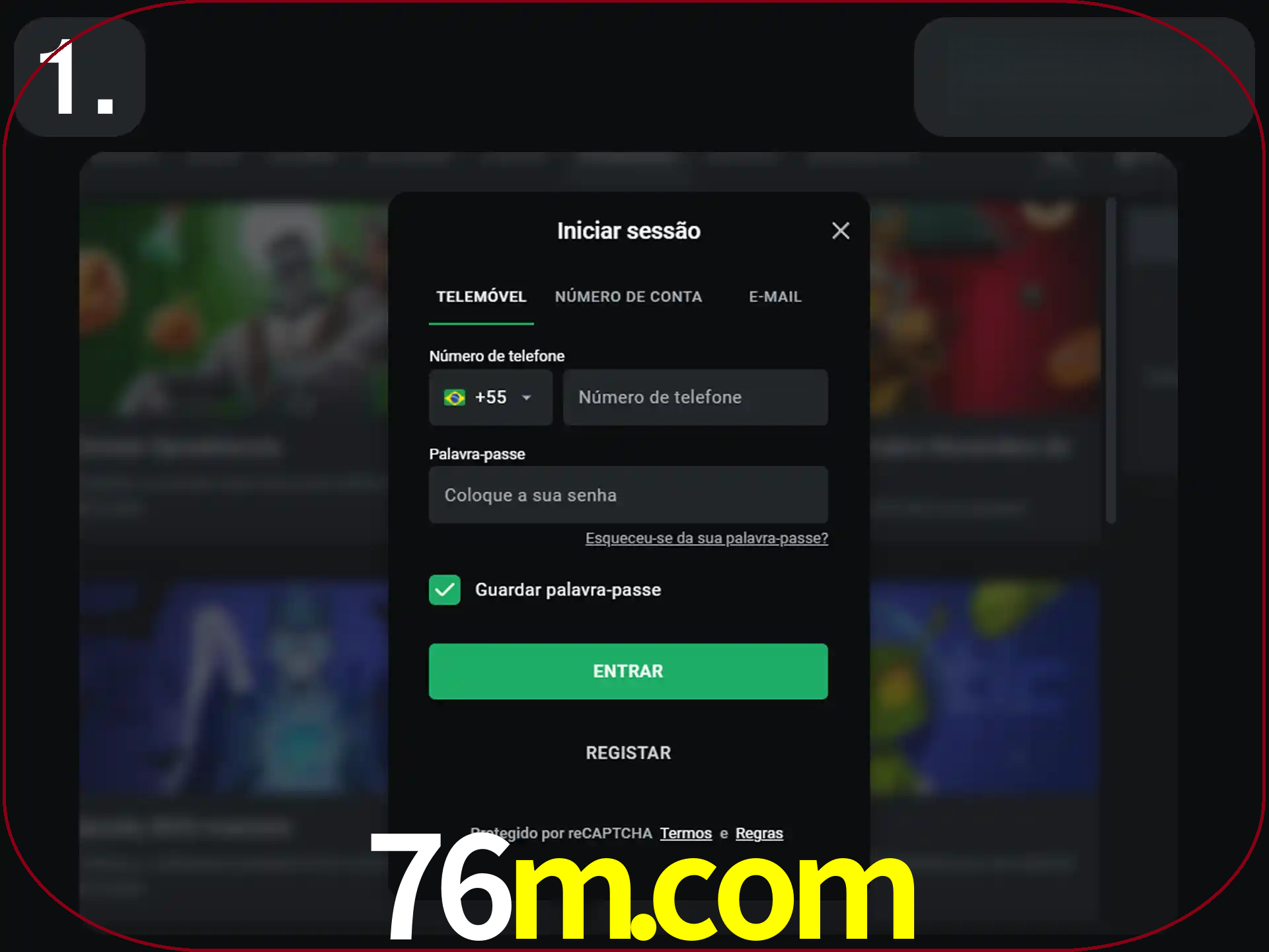 Acesse o site.